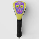 Search for day of the dead golf head covers Flowers