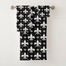 Search for fleur de lis bath towels French