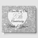 Search for anniversary guest books 25th