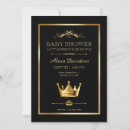 Search for royal king baby shower invitations Crown