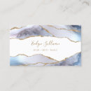 Search for blue and white business cards Beauty salon