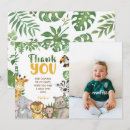 Search for animal thank you cards Safari