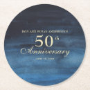 Search for 50th anniversary coasters Elegant