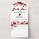 Search for recipe bridal shower invitations Burgundy
