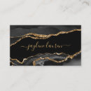 Search for black and gold marble business cards Hair stylist