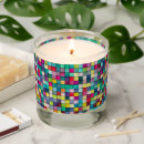 Search for mosaic candles Colorful