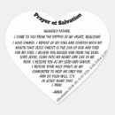 Search for christian salvation stickers Prayer