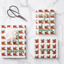 Search for holiday home wrapping paper Vintage