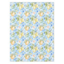 Search for blue white floral pattern tablecloths Summer