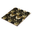 Search for black gold art deco tiles Retro