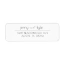 Search for family last name return address labels Simple