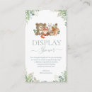 Search for display baby shower invitations Woodland animals