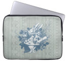 Search for alice in wonderland laptop cases White rabbit