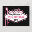 Search for birthday thank you postcards Pink