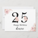 Search for 25th birthday cards Stylish