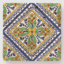 Search for mexican talavera coasters Colorful