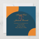 Search for orange blue save the dates Trendy