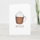 Search for hot chocolate christmas cards Winter