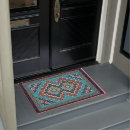 Search for native american doormats Turquoise