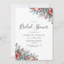 Search for holiday bridal shower invitations Festive