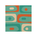 Search for orange and teal art Vintage
