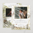 Search for vintage birth announcement cards Photo collage