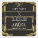 Search for gatsby stickers Retro