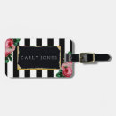 Search for glitter luggage tags Floral
