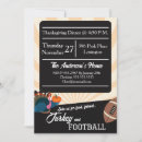 Search for football thanksgiving invitations Orange