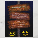Search for halloween party flyers Scary