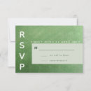 Search for emerald green and gold wedding rsvp cards Geometric