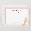 Search for ice cream thank you cards Modern