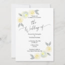 Search for yellow and gray wedding invitations Flowers