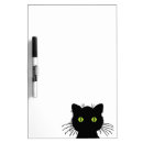 Search for funny dry erase boards Black cat