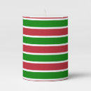 Search for red and white stripes candles Celebration