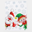 Search for christmas elf blankets Santa claus