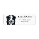 Search for border collie return address labels Pets