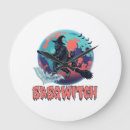 Search for bigfoot clocks Halloweendecor