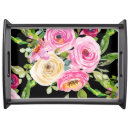 Search for black serving trays Feminine