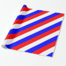 Search for red white and blue wrapping paper Flag