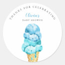 Search for ice cream stickers Baby shower