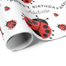 Search for ladybugs wrapping paper Kids