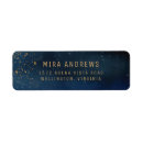 Search for celestial return address labels Starry night