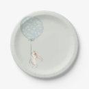Search for blue and white rabbit plates Girl