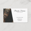 Search for edgy business cards Black and white