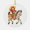 Search for cowgirl ornaments wild west