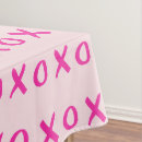 Search for valentines day tablecloths Xoxo