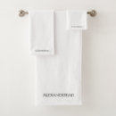 Search for black and white designs bath towels Chic
