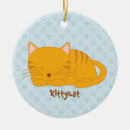 Search for orange tabby cat ornaments Sweet