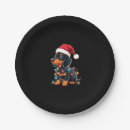 Search for dachshund christmas plates Animal